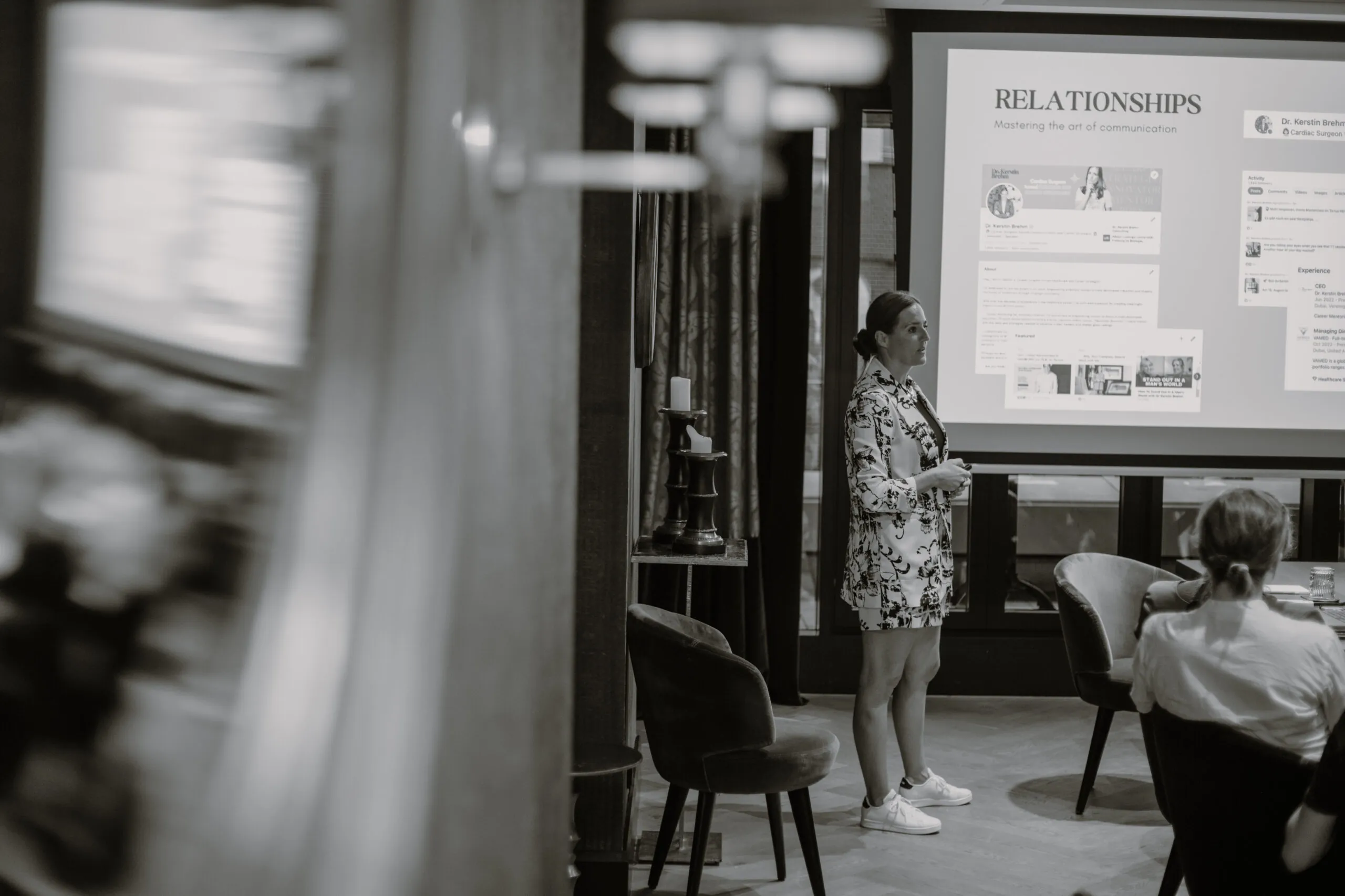 Dr Kerstin Brehm Global Leadership Training Session